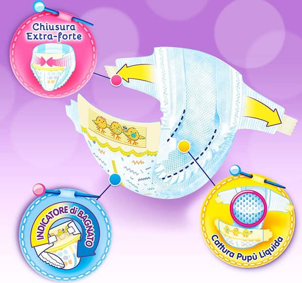 Pampers Progressi Composizione